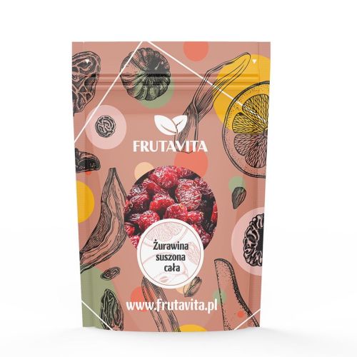 Żurawina suszona cała frutavita