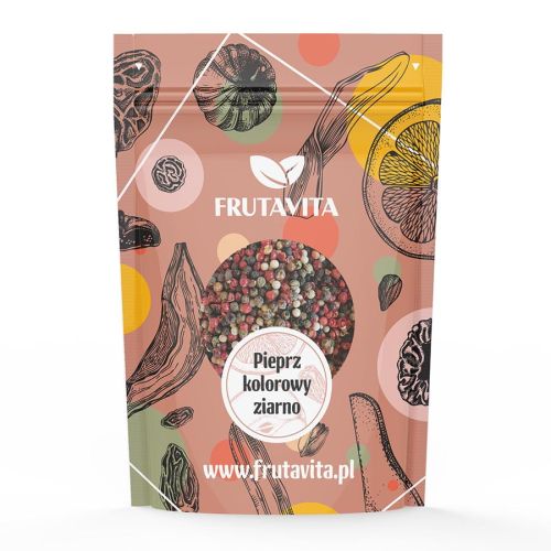 Pieprz kolorowy ziarno 250 g frutavita