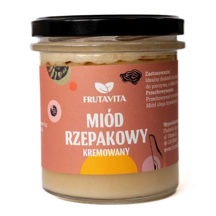 Miód rzepakowy kremowany