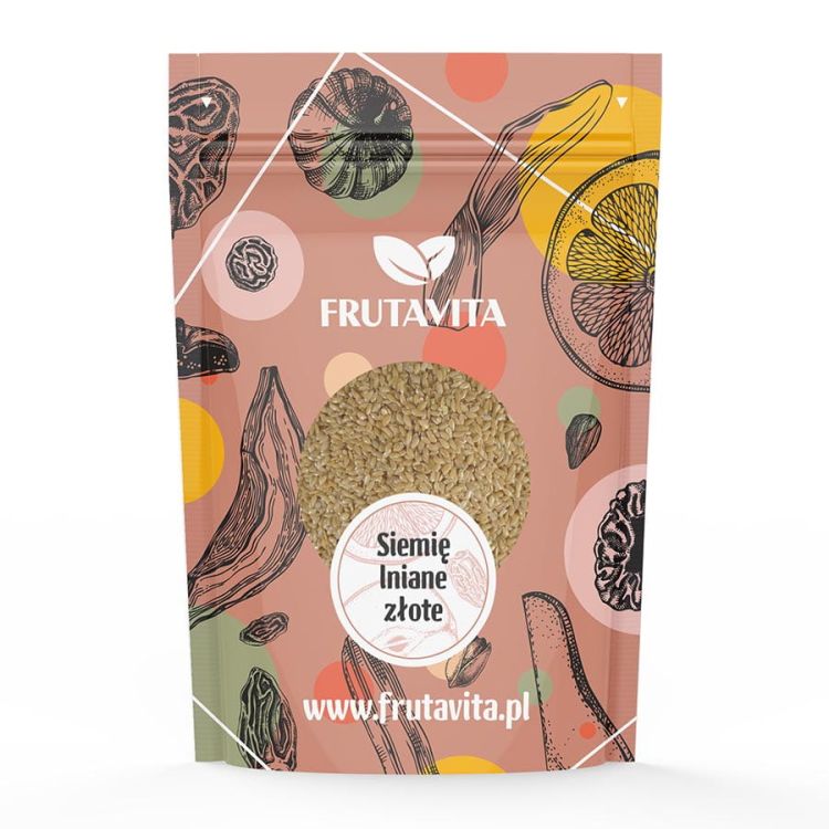 Siemię lniane złote 1000 g frutavita