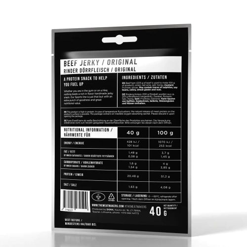Suszona wołowina - beef jerky sport original 40 g