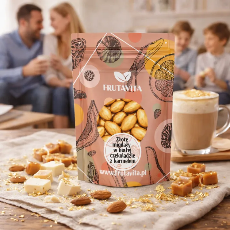 Złote migdały w białej czekoladzie z karmelem propozycja podania.png