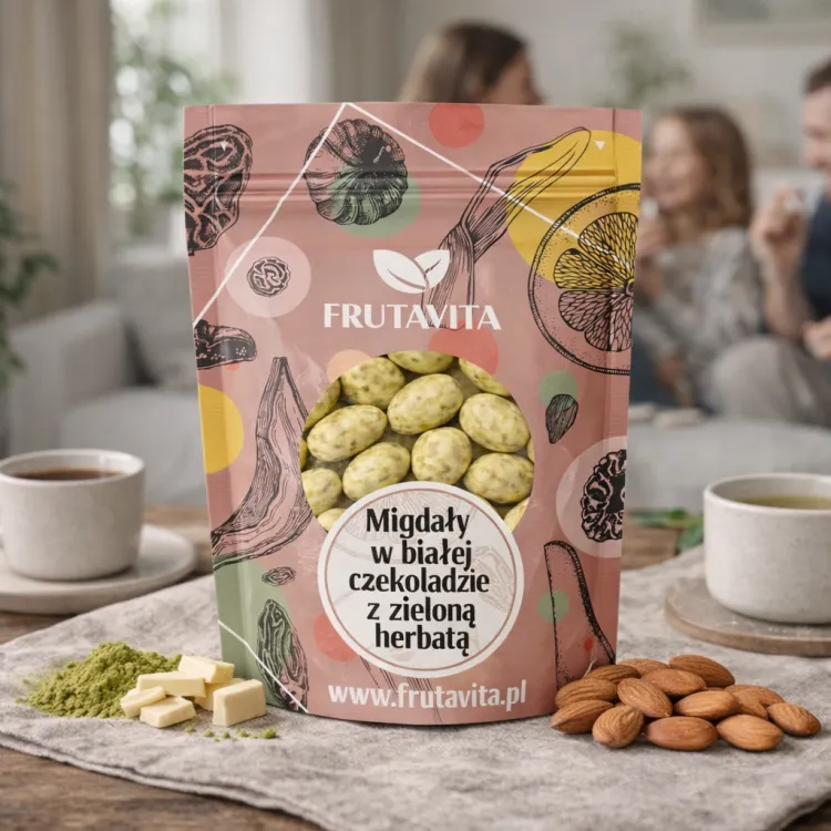 Migdały w białej czekoladzie z zieloną herbatą propozycja podania.png