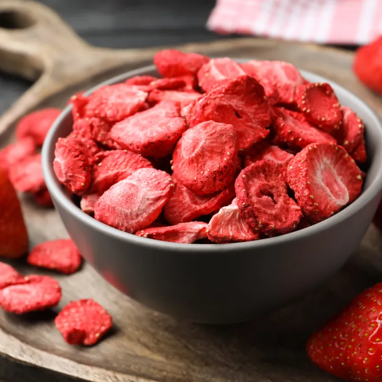 Truskawki liofiliozowane plastry frutavita