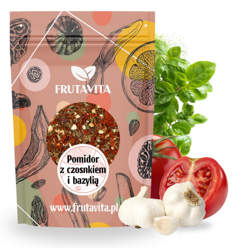 przyprawa pomidor z czosnkiem i bazylią 250 g