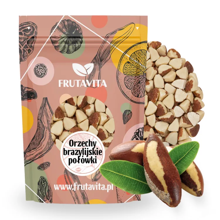 orzechy brazylijskie połówki frutavita 500 g