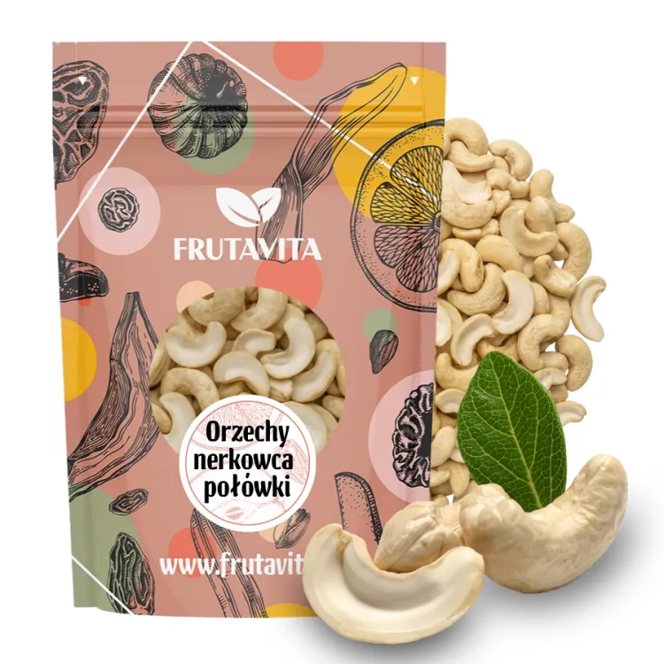 Orzechy nerkowca połówki nerkowiec 1000 g