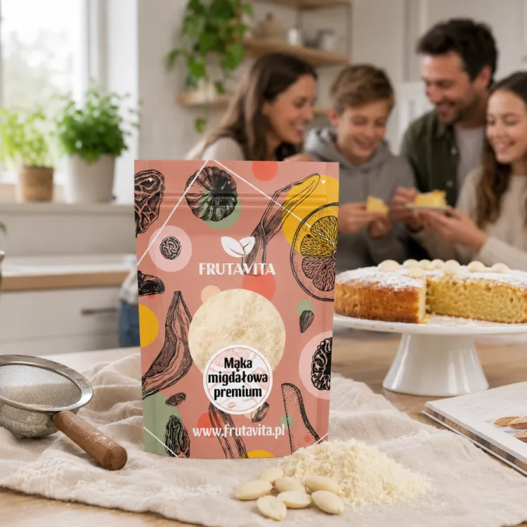 Mąka migdałowa  z migdałów blanszowanych 1000 g
