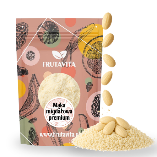 Mąka migdałowa z migdałów blanszowanych 500g