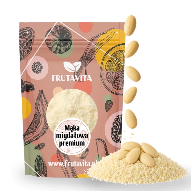 Mąka migdałowa z migdałów blanszowanych 500g