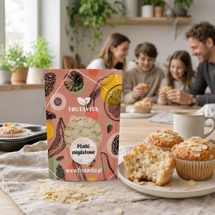 Płatki migdałowe płatek frutavita 1000 g