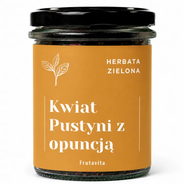 Herbata w słoiku Frutavita Kwiat Pustyni z opuncją figową.jpg