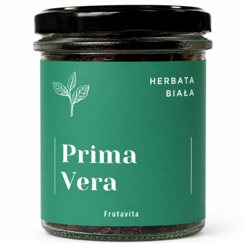 Herbata Biała Prima Vera 70 g frutavita