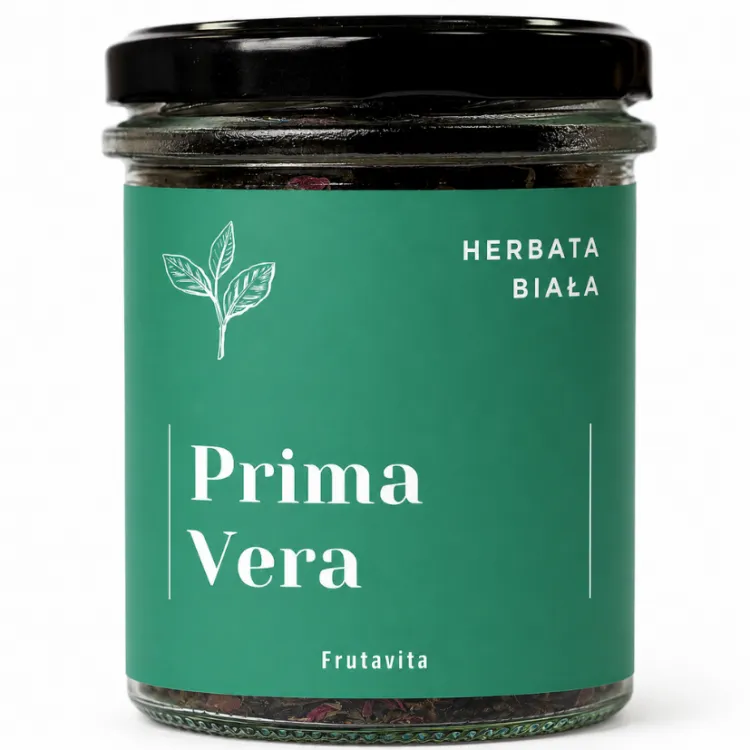 Herbata Biała Prima Vera 70 g frutavita