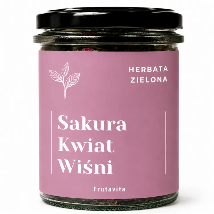 herbata sakura kwiat wiśni frutavita
