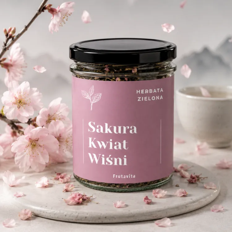 herbata sakura kwiat wiśni frutavita