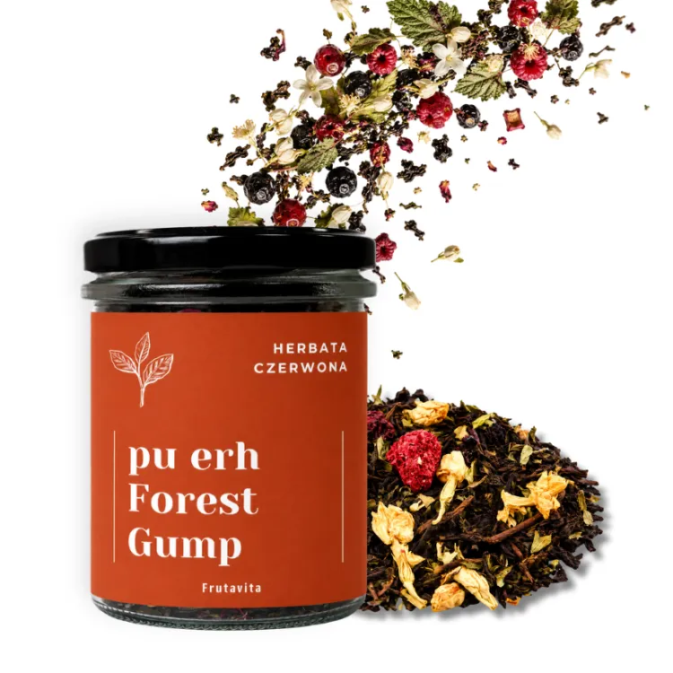 Herbata czerwona Pu Erh Forest Gump