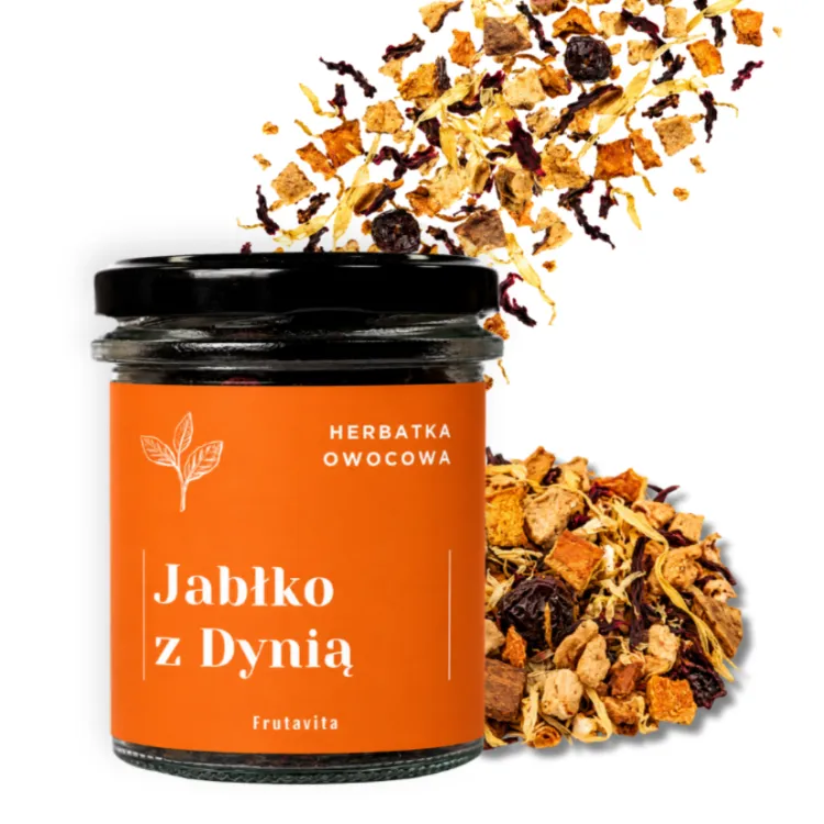 Herbatka owocowa jabłko z dynią