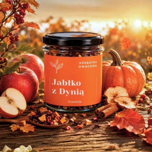 Herbatka owocowa jabłko z dynią